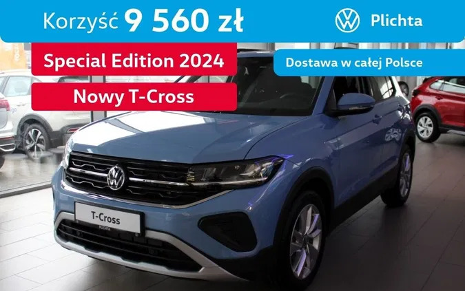 pomorskie Volkswagen T-Cross cena 124990 przebieg: 5, rok produkcji 2024 z Kowalewo Pomorskie